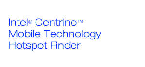 Intel(R) Centrino(TM) Mobile Technology Hotspot Finder